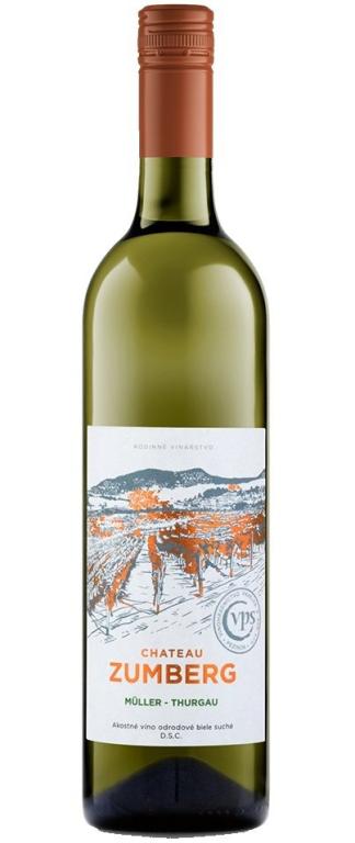 Müller Thurgau Chateau Zumberg 2023 suché