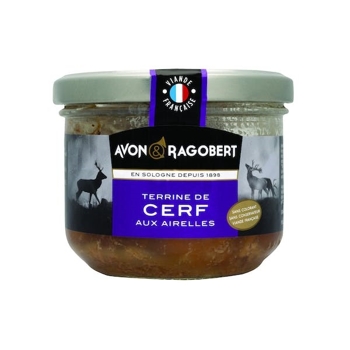 Jelenia terina s brusnicami, Avon & Ragobert  Francúzsko, pohár 180g