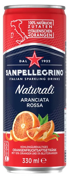Sanpellegrino Aranciata Rossa 0,33l plech